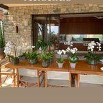 Arranjo floral artesanal do Ateliê da Flor